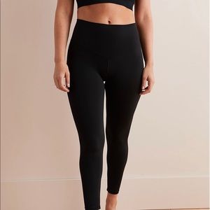 TWO pair Aerie Chill Play Move Black Legging Med
